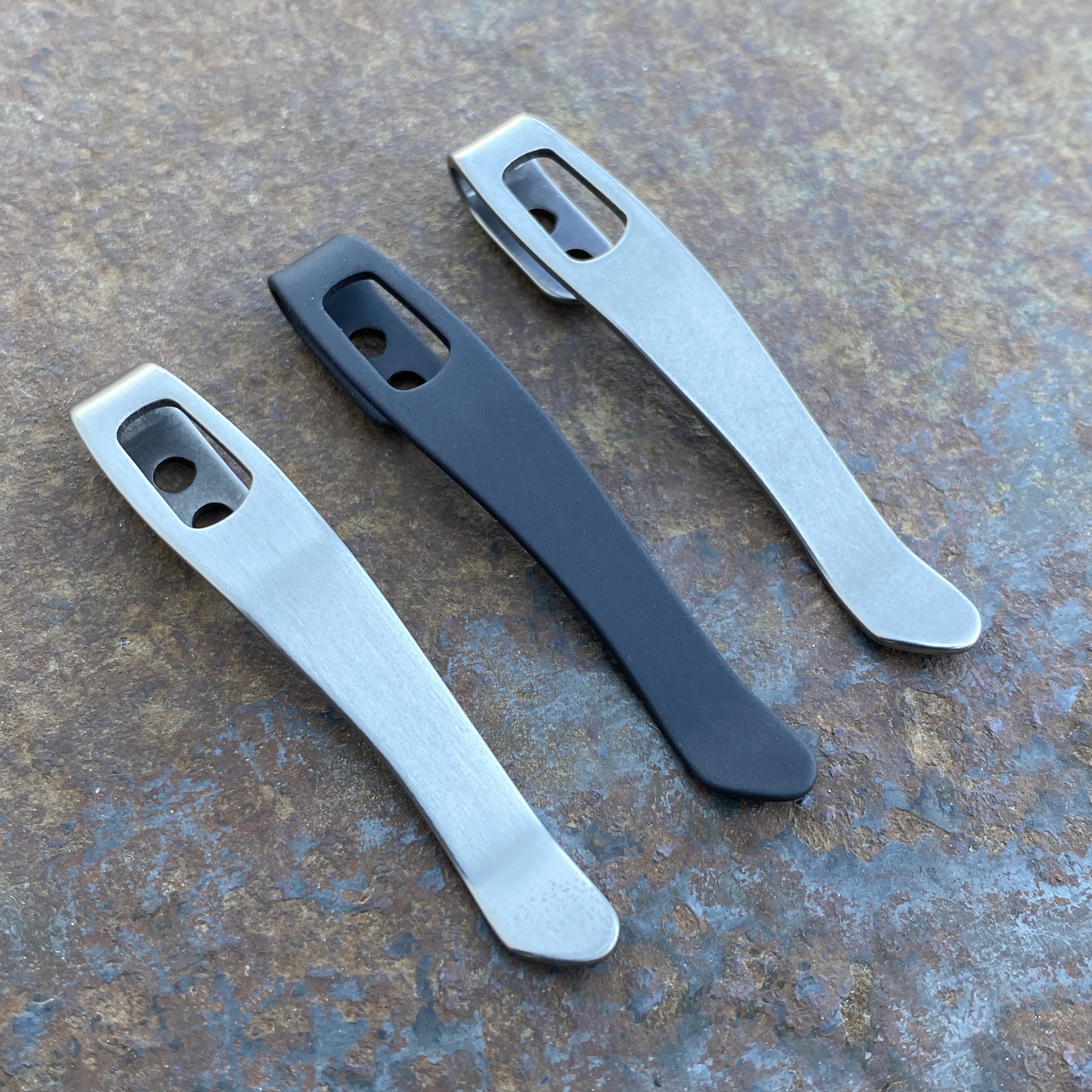 CJRB Pyrite Deep Carry Titanium Pocket Clip Replacement